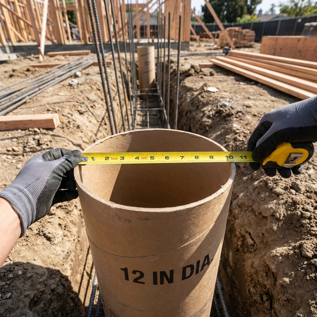 Measuring 12 Inch Sonotube